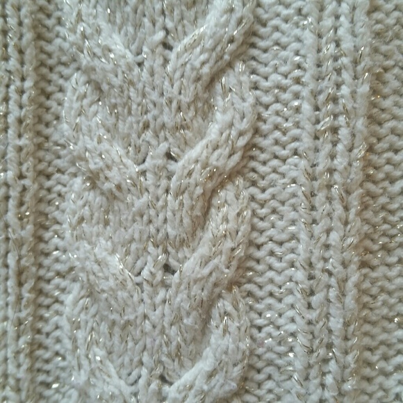 Sparkly Chaps Sweater, Size Medium - Picture 3 of 4